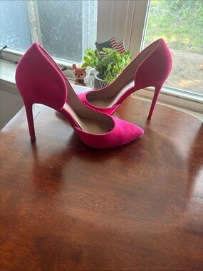 Mix No. 6 Fuchsia Pointed-Toe Stiletto Pumps